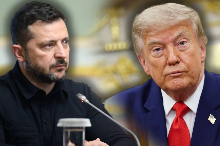 Zelenski Trump'ın Rusya açıklamasına inanmadı