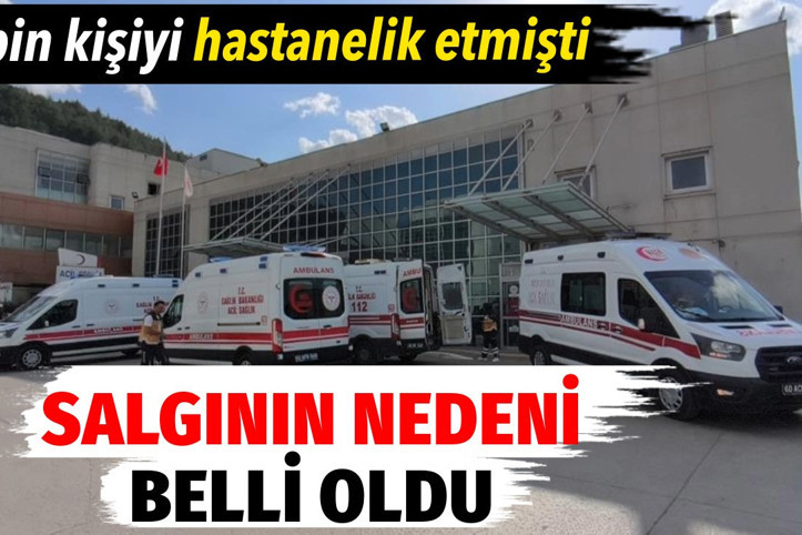 5 bin kişiyi hastanelik eden salgının nedeni belli oldu