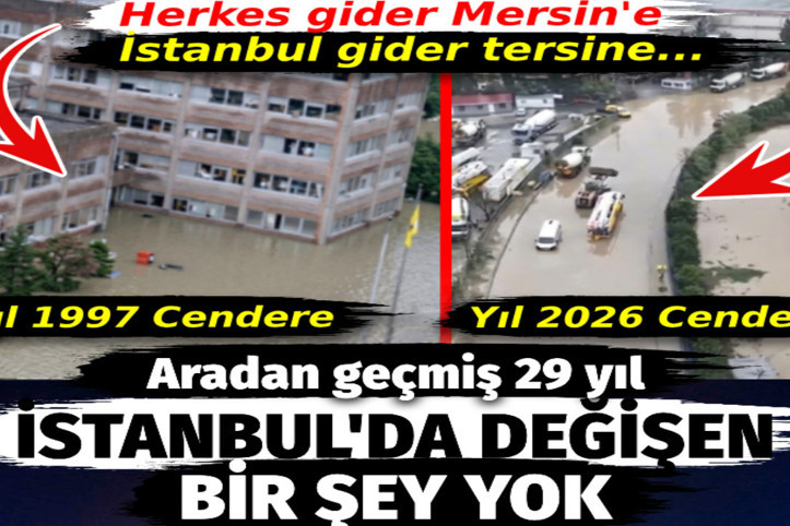 Aradan geçmiş 29 yıl İstanbul'da değişen bir şey yok