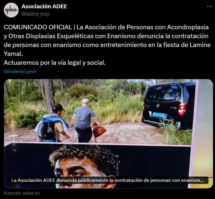 Lamine Yamal'dan 'cüce' skandalı: İspanya'yı karıştıran olaya suç duyurusu - Resim : 2