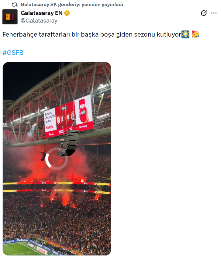 Galatasaray'dan Fenerbahçe'ye olay göndermeler: Kanarya terbiyecisi - Resim : 1