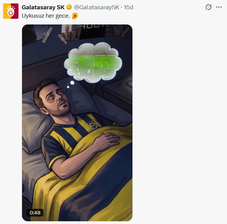 Galatasaray'dan Fenerbahçe'ye olay göndermeler: Kanarya terbiyecisi - Resim : 3