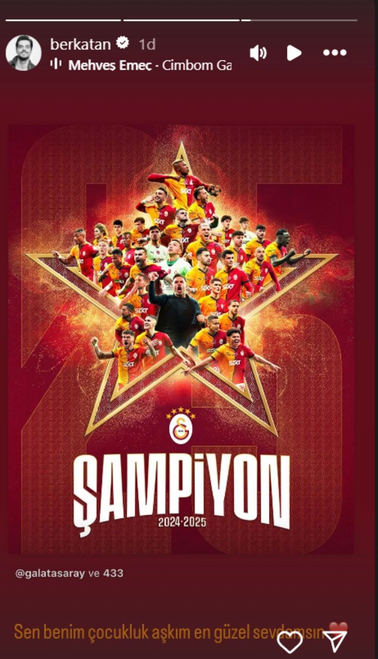 Sosyal medyada Galatasaray rüzgârı: Ünlülerden kutlama yağmuru - Resim: 8