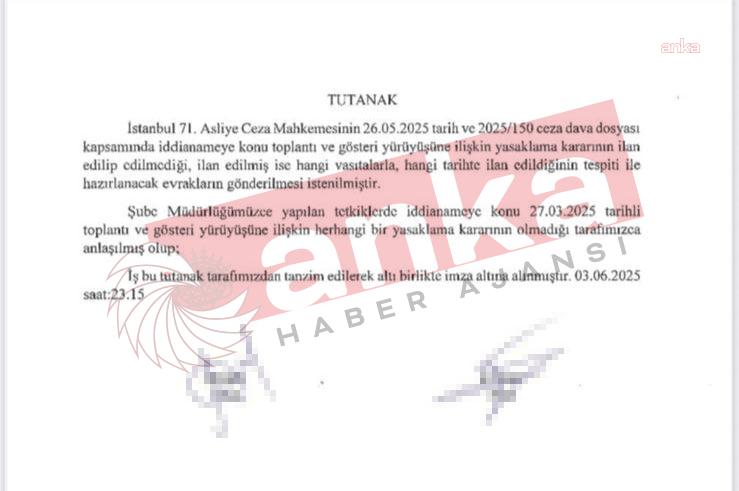 Yasaklama kararı olmadan gözaltına almışlar - Resim : 1