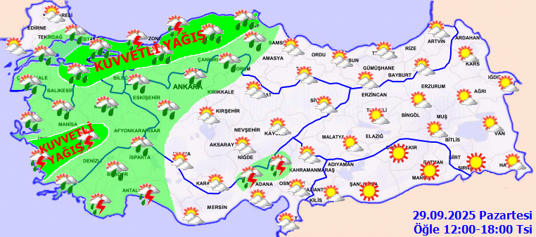 Meteoroloji'den 17 ile sarı kodlu uyarı - Resim : 2