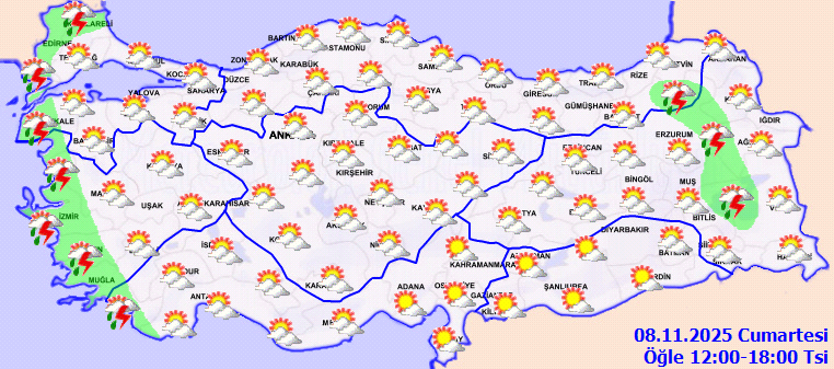Meteoroloji'den sis ve sağanak uyarısı - Resim : 1