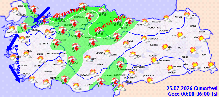 Meteoroloji ve valilikten İstanbul'a yarın için uyarı: Sarı alarm verildi - Resim : 1