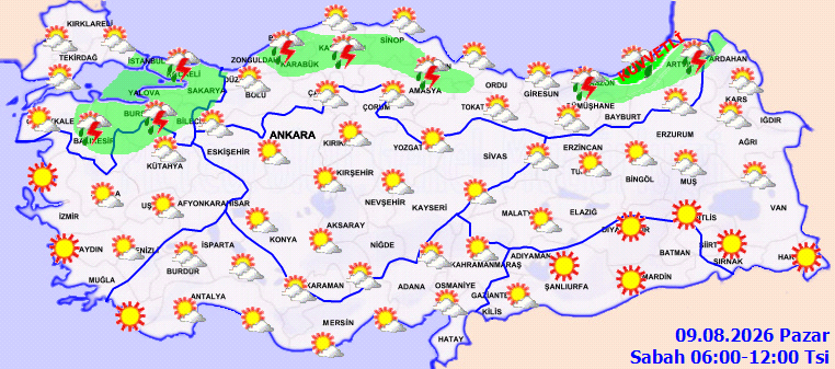 Meteoroloji ve AKOM duyurdu: İstanbul'a serinleten haber - Resim : 2