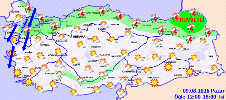 Meteoroloji ve AKOM duyurdu: İstanbul'a serinleten haber - Resim : 3