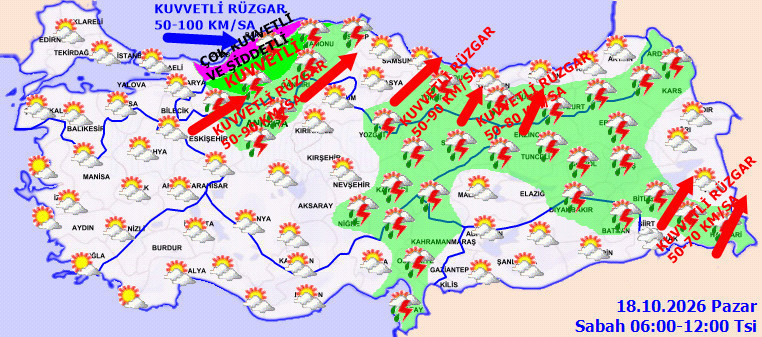 İstanbul sınırını geçti. Meteoroloji yeni uyarıları peş peşe yaptı - Resim : 2