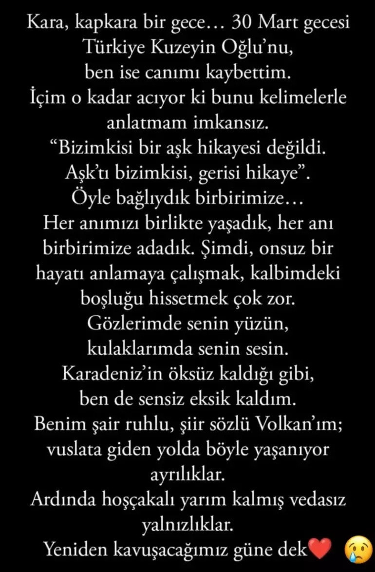 Volkan Konak'ın eşi Selma Konak’tan duygusal paylaşım - Resim : 1