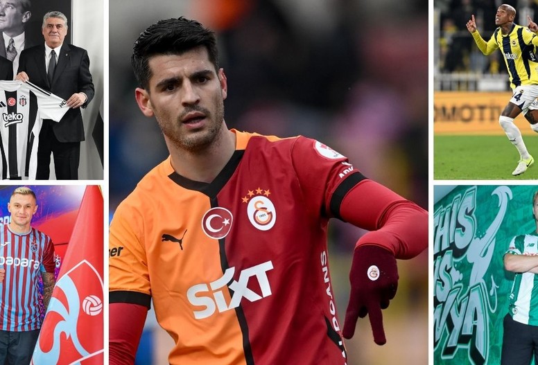 Süper Lig'de ara transferin şampiyonu belli oldu: 60 geldi, 90 gitti