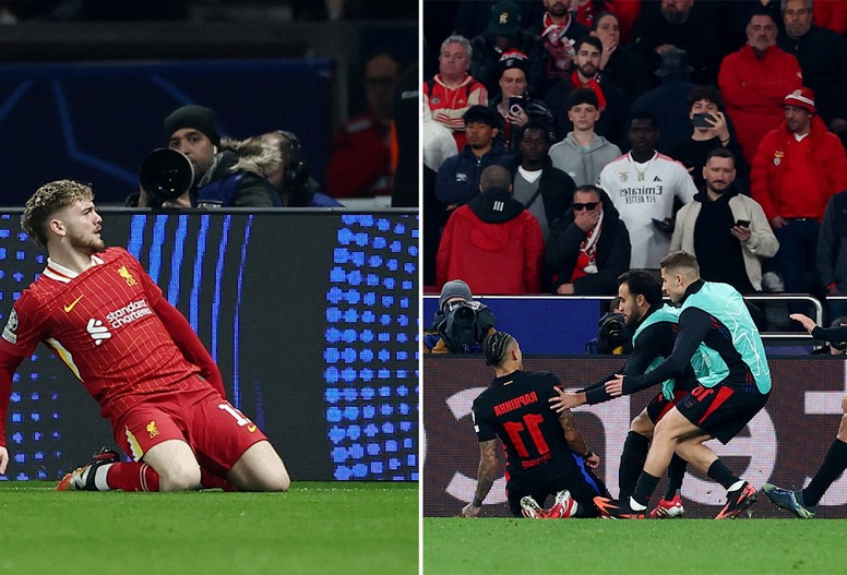 Devlerin gecesi! Liverpool PSG'yi gafil avladı, Barcelona Benfica’yı 10 kişiyle yendi