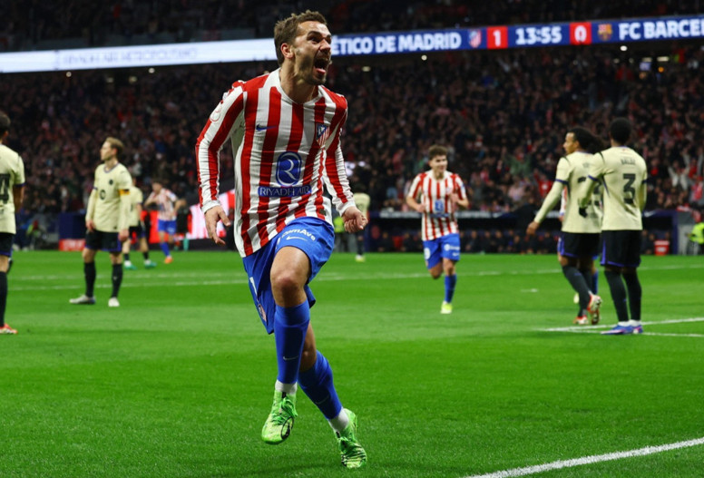 Atletico Madrid, Barcelona'yı darmadağın etti: 4-0