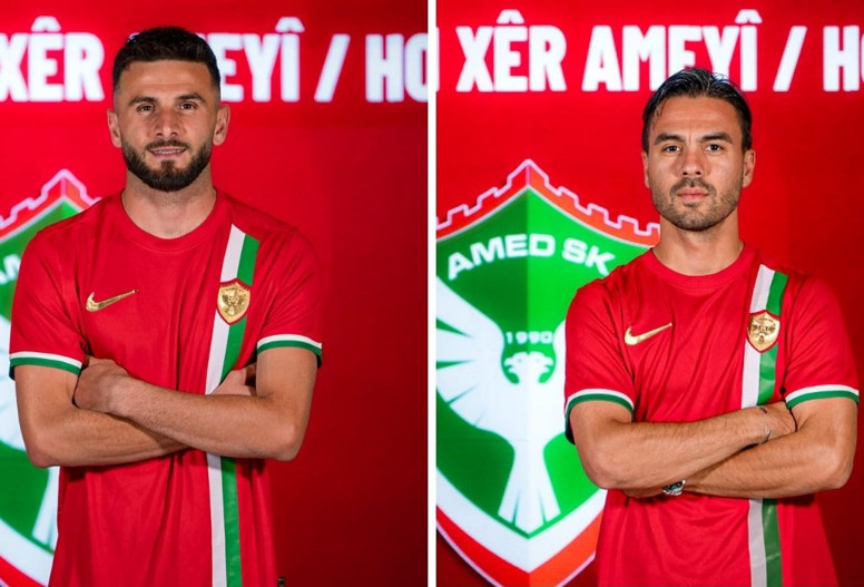 Amedspor'dan çifte transfer: Eski takımına veda etti