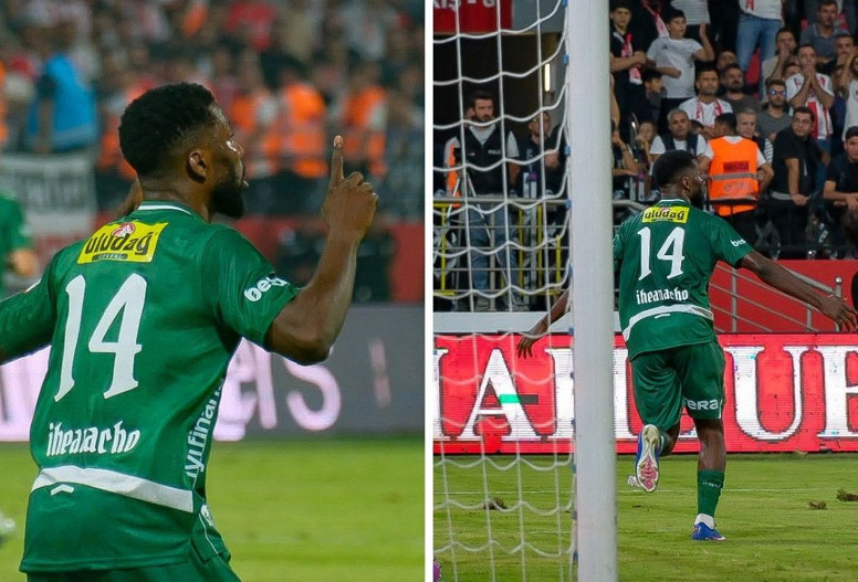 Iheanacho Bursaspor'u uçurmaya devam ediyor. 8 maçta 11 gol - 2 asist