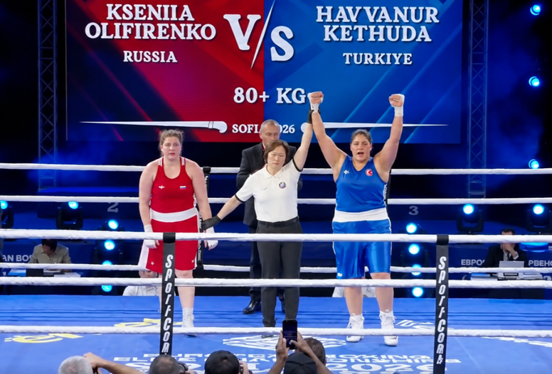 Milli boksör Havvanur Kethüda Avrupa şampiyonu!