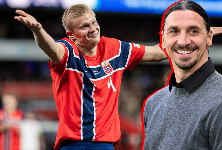 Haaland, Ibrahimovic'i tarihe gömdü: Ronaldo'yu da geçti
