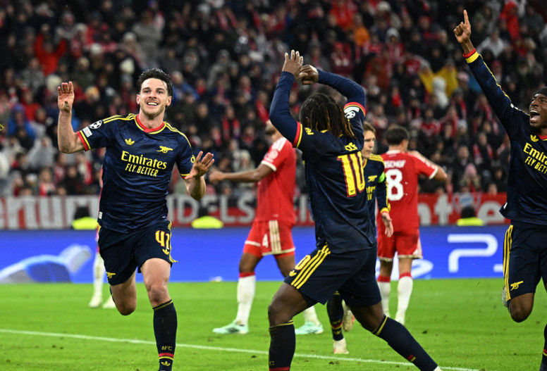 Şampiyonlar Ligi'nde toplu sonuçlar: Arsenal Münih'te pes etmedi