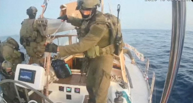 Görüntüler geldi: İsrail Türk aktivistleri böyle alıkoymuş - Resim : 1