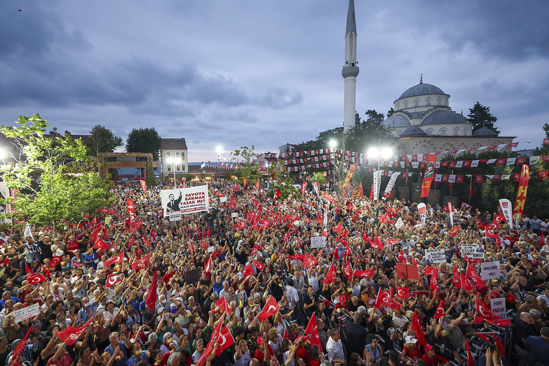 'Millet iradesine sahip çıkıyor' 40'ıncı miting Şile'de - Resim : 1