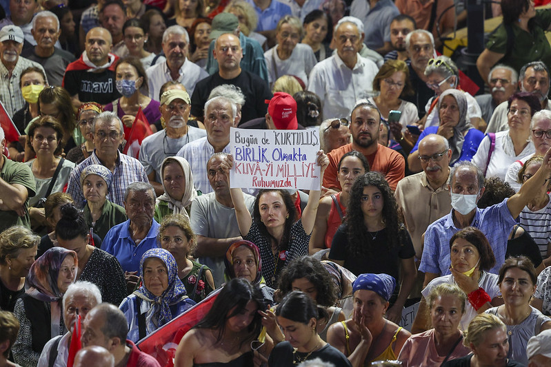 'Millet iradesine sahip çıkıyor' 40'ıncı miting Şile'de - Resim : 12