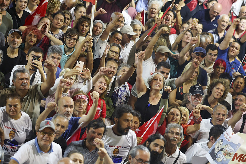 'Millet İradesine Sahip Çıkıyor' 50'inci miting için on binler alandaydı - Resim : 11