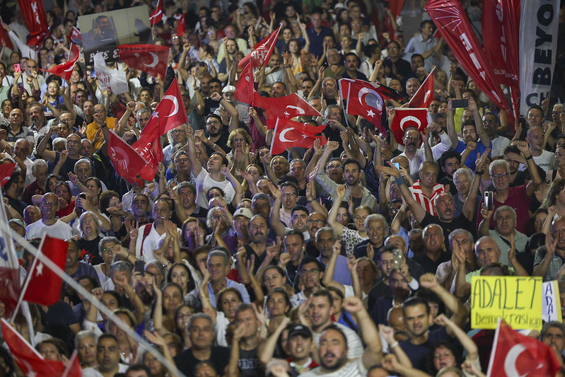 'Millet İradesine Sahip Çıkıyor' 50'inci miting için on binler alandaydı - Resim : 14