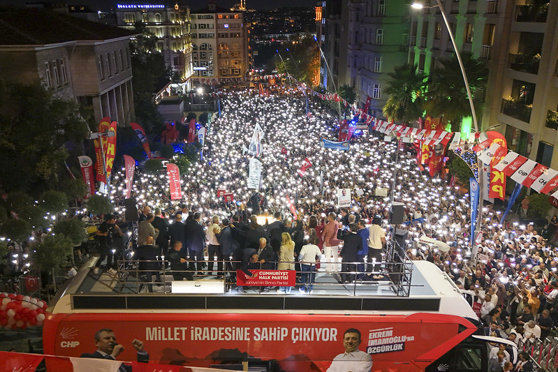 'Millet İradesine Sahip Çıkıyor' 50'inci miting için on binler alandaydı - Resim : 15