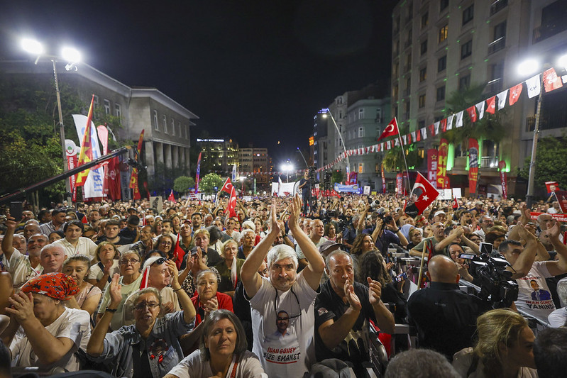 'Millet İradesine Sahip Çıkıyor' 50'inci miting için on binler alandaydı - Resim : 7
