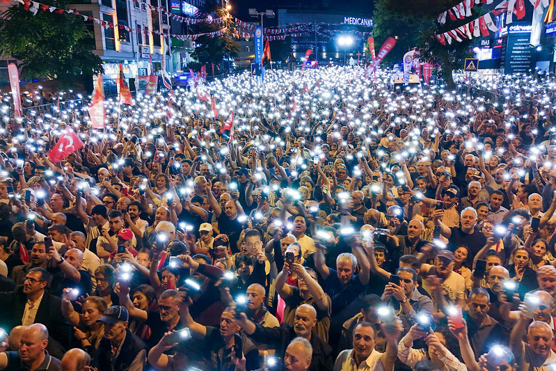 'Millet İradesine Sahip Çıkıyor' On binler Bahçelievler'deydi - Resim : 4