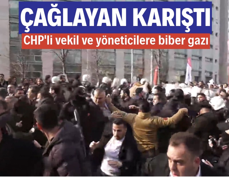 İmamoğlu ifade verdi, CHP'liler Çağlayan'a akın etti