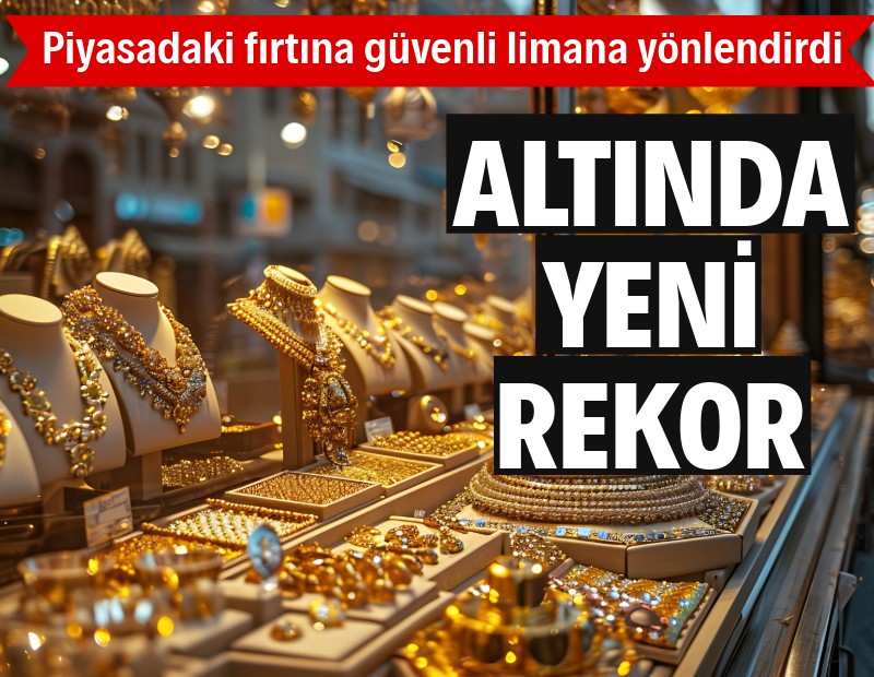 Altın fiyatlarında çifte rekor