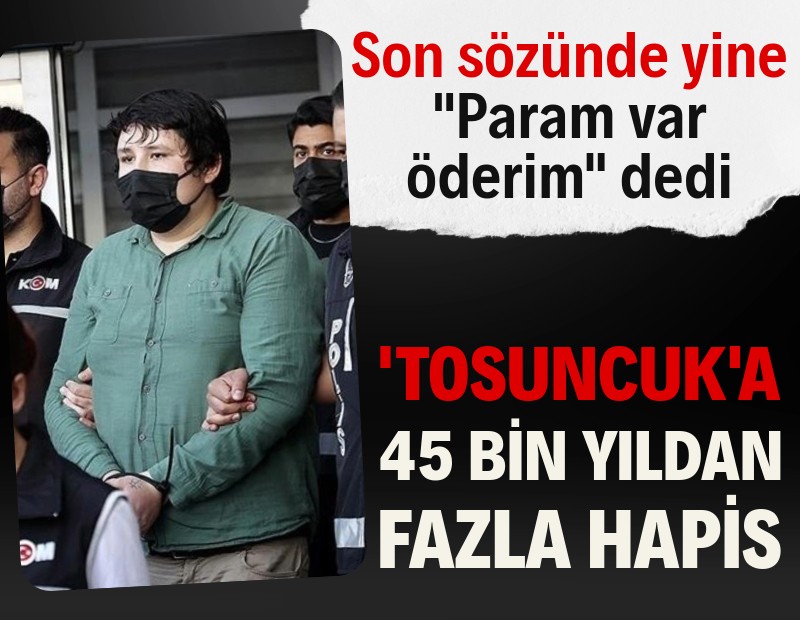 Çiftlik Bank davasında karar çıktı: 'Tosuncuk' Mehmet Aydın'a 45 bin yıldan fazla hapis