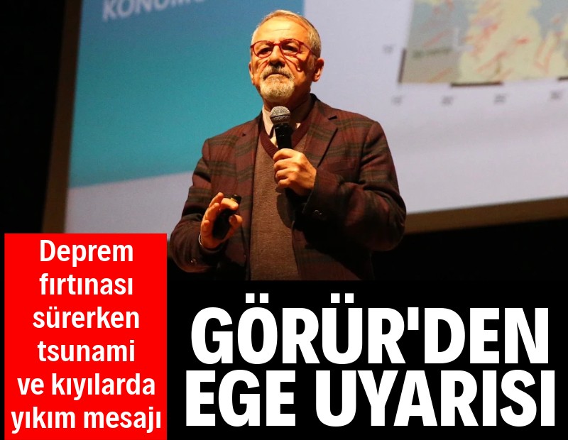 Naci Görür'den Ege depremleri mesajı: Tsunami ve kıyılarda yıkım uyarısı