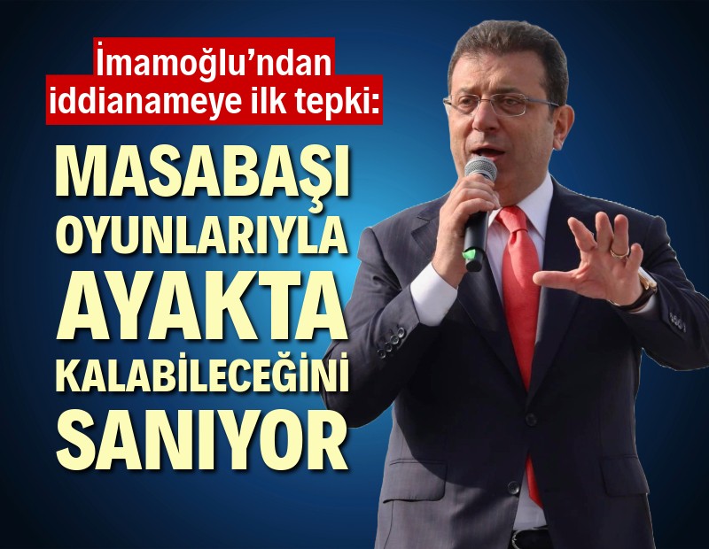 İmamoğlu'ndan siyasi yasak talebine ilk tepki