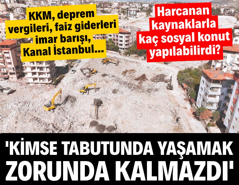 İPA duyurdu: Harcanan kaynaklarla kaç sosyal konut yapılabilirdi?