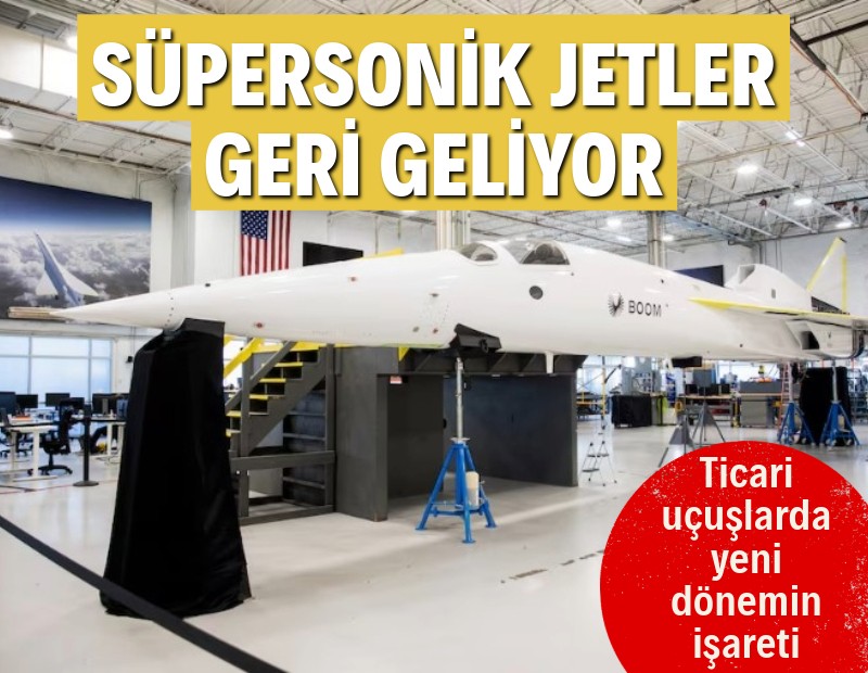 Ticari uçuşlarda yeni dönemin işareti: Süpersonik jetler geri geliyor