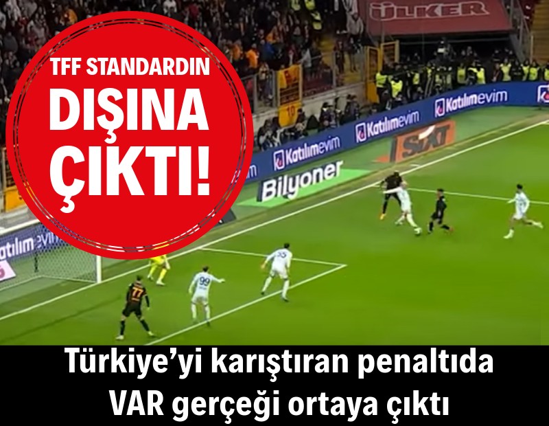 Galatasaray-Adana Demirspor maçının VAR kaydı açıklandı: "Oğuzhan penaltı doğru!"