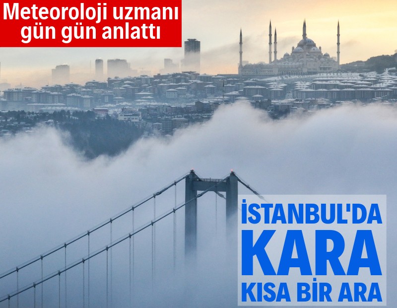 İstanbul'da kara kısa bir ara