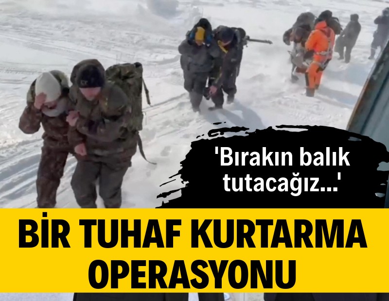 Karda mahsur kalan 139 balıkçı için kurtarma operasyonu