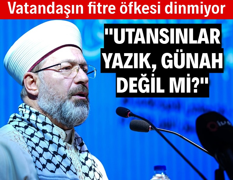 Pazardan Diyanet'e fitre tepkisi: Utansınlar