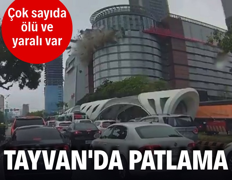 Tayvan'da alışveriş merkezinde patlama: 5 ölü, 20 yaralı