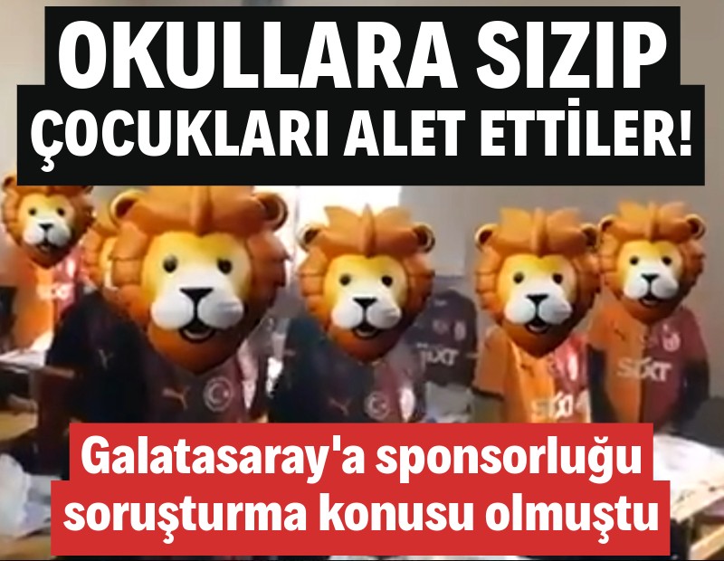 Yasa dışı bahis sitesi şimdi de okullara sızdı: Galatasaray'a sponsor olmuşlardı!