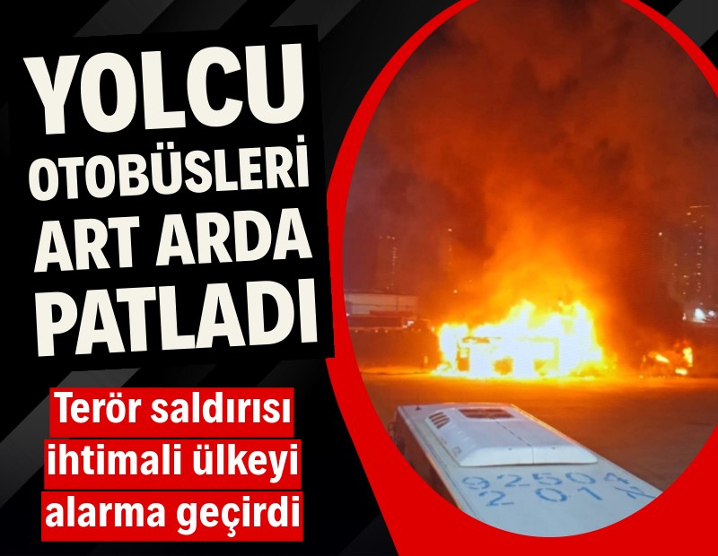 İsrail’de yolcu otobüsleri patladı