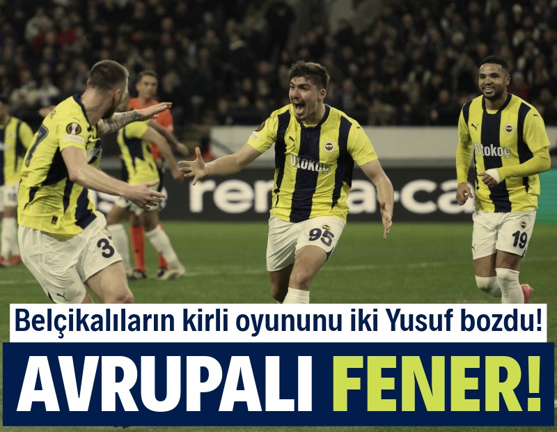 Fenerbahçe, Belçikalıların oyunu bozdu, Avrupa'da turladı!