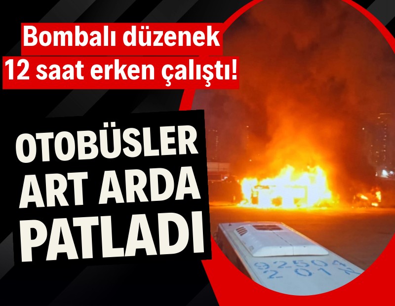 İsrail’de yolcu otobüsleri patladı