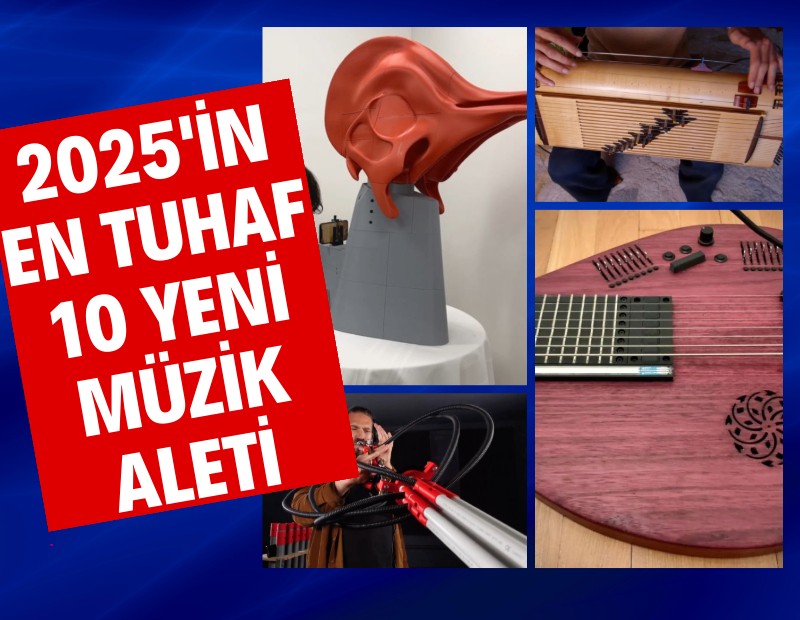 2025'in en tuhaf 10 yeni müzik enstrümanı