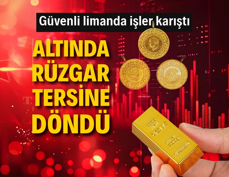 Altın fiyatları zirveden sert düştü