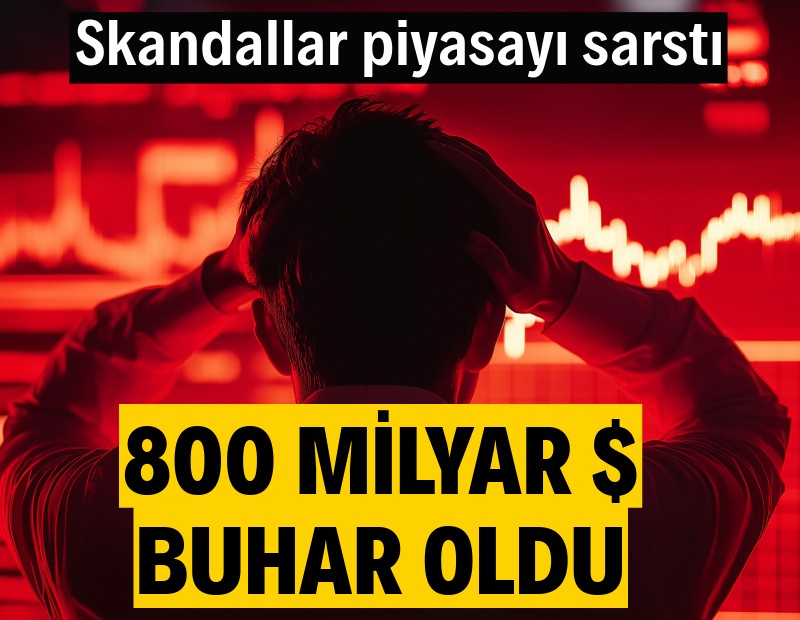 Kriptoda 800 milyar dolarlık kayıp